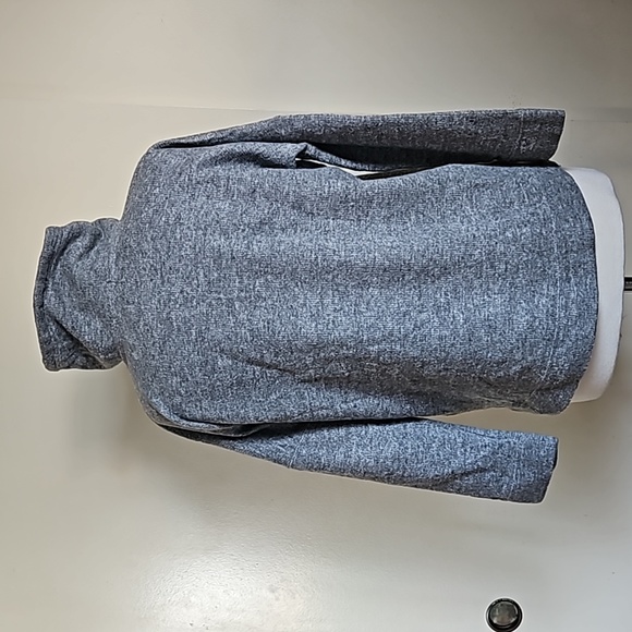 J.crew wool blend sweatshirt cropped cowl neck with drawstrings size small - Picture 8 of 14